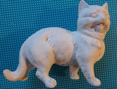 Kissa Figuuri  posliinia