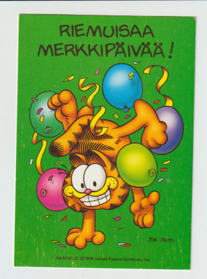 Postikortti, TAIDE, Jim Davis