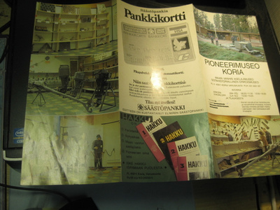esite Pioneerimuseo Koria 1989