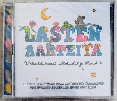 LASTEN AARTEITA – UUSI! 2-CD 2012 - Kehtolaulut & Iltasadut