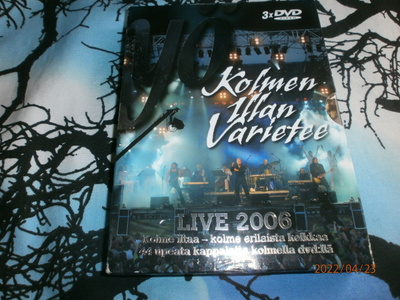 YÖ  :   KOLMEN ILLAN VARIETEE    -   3 DVD