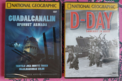 National Geographic: D-DAY + Guadalcanalin uponnut armada