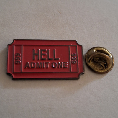 HELL ADMIT ONE PINSSI