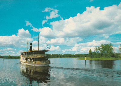 LAIVAKORTTI - HÖYRYLAIVA JÄRVELLÄ