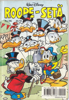 Roope-Setä N:o 296 (4/2004) Mikki Hiiri: Mutajoen aarre