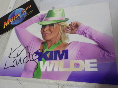 KIM WILDE NIMIKIRJOITUS KUVASSA