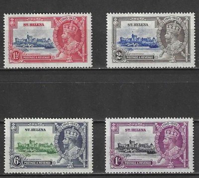 (S0284) SAINT HELENA, 1935 (George V. Silver Jubilee). MH*