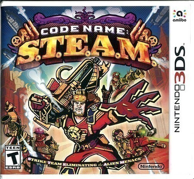 * Code Name S.T.E.A.M. 3DS / 3DSXL Sinetöity Lue Kuvaus