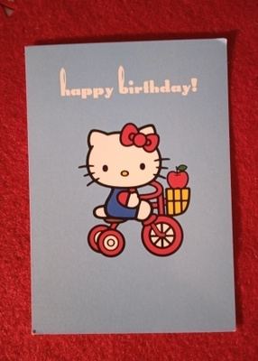no 1 -   HELLO KITTY - HAPPY BIRTHDAY"