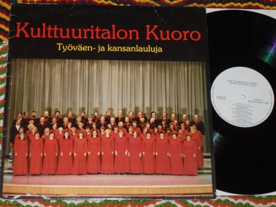 KULTTUURITALON KUORO - Työväen Lauluja - LP 1981 EX-