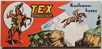 TEX seikkailu No 19 1956 (4. vsk)