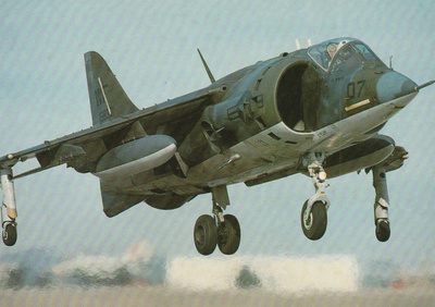 LENTOKONEKORTTI - McDONNELL DOUGLAS AV-8A