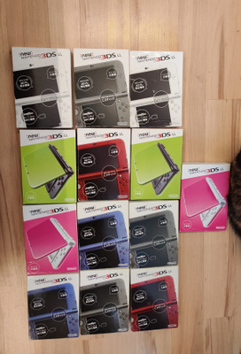 New Nintendo 3DS LL  boxes