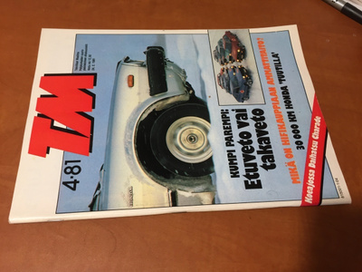 TEKNIIKAN MAAILMA 4/1981 HYVÄ