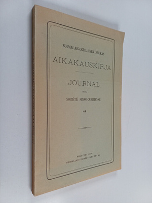 Suomalais-ugrilaisen seuran aikakausikirja 68