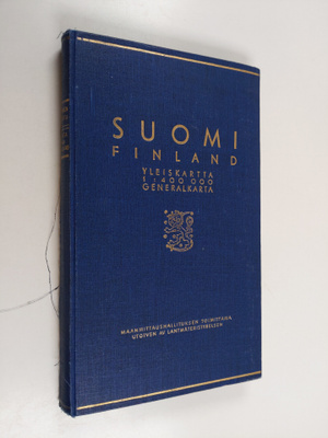 Suomi = Finland : yleiskartta = generalkarta : 1: 400 000