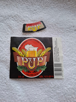 Olut etiketti PUP