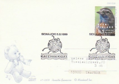 ERIKOISLEIMA , Kalevan kisat,  Seinäjoki  5.8.1999