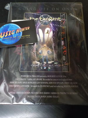 THE TANGENT - GOING OFF ON ONE UUSI 2CD+DVD