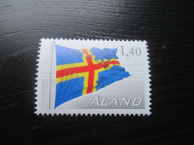 Åland: Ahvenanmaan lippu 1984 **