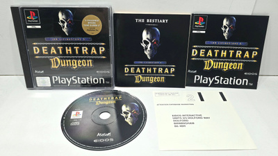 PS1 - Deathtrap Dungeon (CIB)
