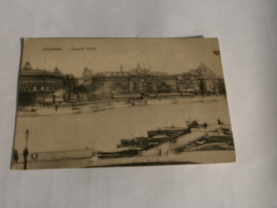 Stockholm, Grand Hotel, vanha mv kortti, ei p.