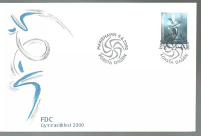 ÅLAND EPK FDC 5/2000: Voimistelujuhla