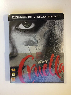 Cruella - Limited Steelbook (4K Ultra HD+ blu-ray) 2021 UUSI