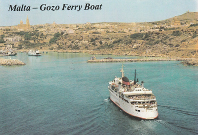 LAIVAKORTTI - GOZO FERRY BOAT