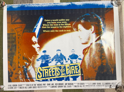 ELOKUVAJULISTE STREETS OF FIRE