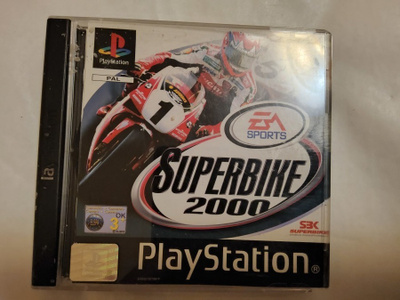 PS1 Superbike 2000 Black Label CIB videopeli