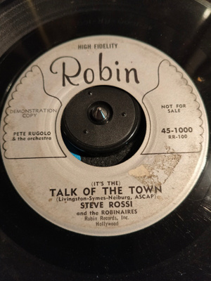 STEVE ROSSI & ROBINAIRES,ROBIN 1000
