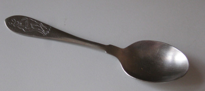 Vintage lasten ruokalusikka