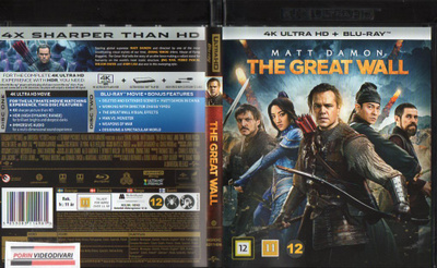 Great Wall	(77 511)	k	-FI-	4K HD+BLUR	nordic,	(2)	matt damon