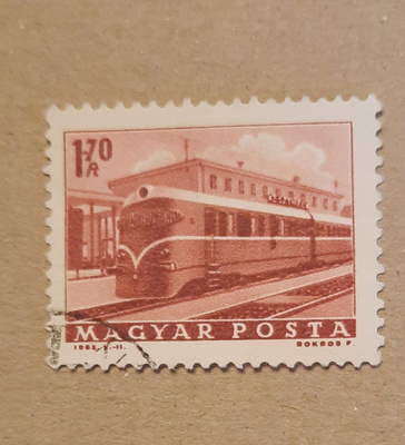 Veturi/juna Unkari/Magyar Posta 1963