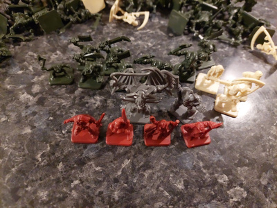 HeroQuest lautapelin osia