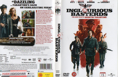 Kunniattomat Paskiaiset (48 991) k -FI- DVD nordic, brad pi