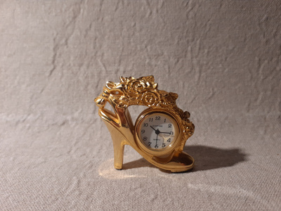 Vintage - Miniatyyrikello - Korkokenkä - korkeus n. 4,5 cm