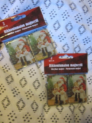 Magneetti Jouluaihe 2 kpl / pakk.
