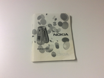 Nokia 2760 käyttöohjekirjanen