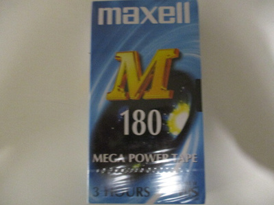 MAXELL M 180 VHS-KASETTI