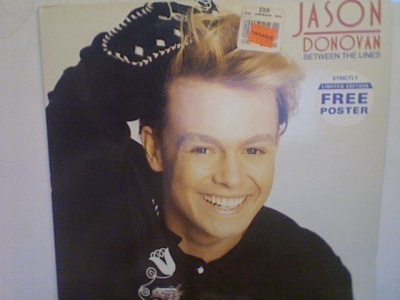 JASON DONOVAN :: BETWEEN THE LINES :: VINYYLI  LP    1990