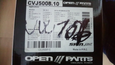 Audi, VW, Seat Vetonivelen Suojakumi Open Parts CVJ5008.10