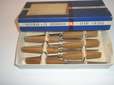 HACKMAN&CO SORSAKOSKI 3023 HEDELMÄVEITSET 6 KPL