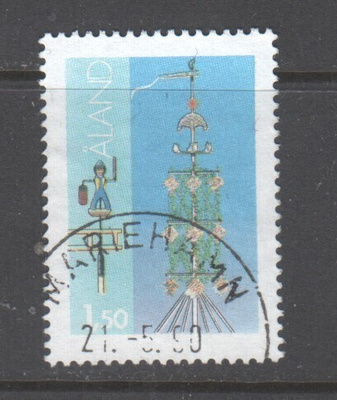 Åland 1985 Kuhannussalko loistoleimaisena