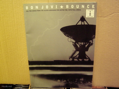 BON JOVI - BOUNCE NUOTTIKIRJA