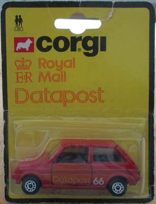 Austin Mini Metro 1.3 L Hatchback Royal Mail Datapost Corgi