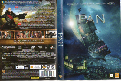 Pan (17 858) k -FI- DVD nordic, hugh jackman 2015