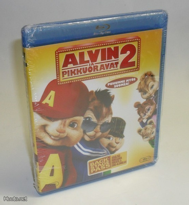ALVIN JA PIKKUORAVAT 2.  BD UUSI!