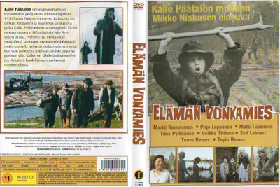 ELÄMÄN VONKAMIES (621) k -FI- DVD , o:mikko niskanen
